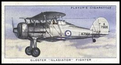 22 Gloster 'Gladiator' Fighter